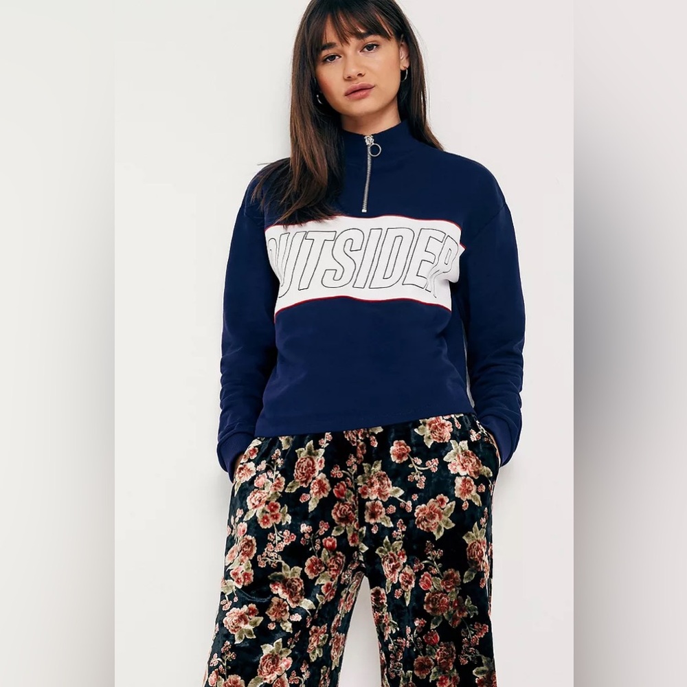 Floral Velvet Culottes - Picture 3 of 16